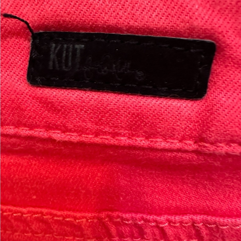 Kut from the Kloth Women's Dayna‎ Ankle Skinny Jeans Size 8 Pink - Picture 5 of 12